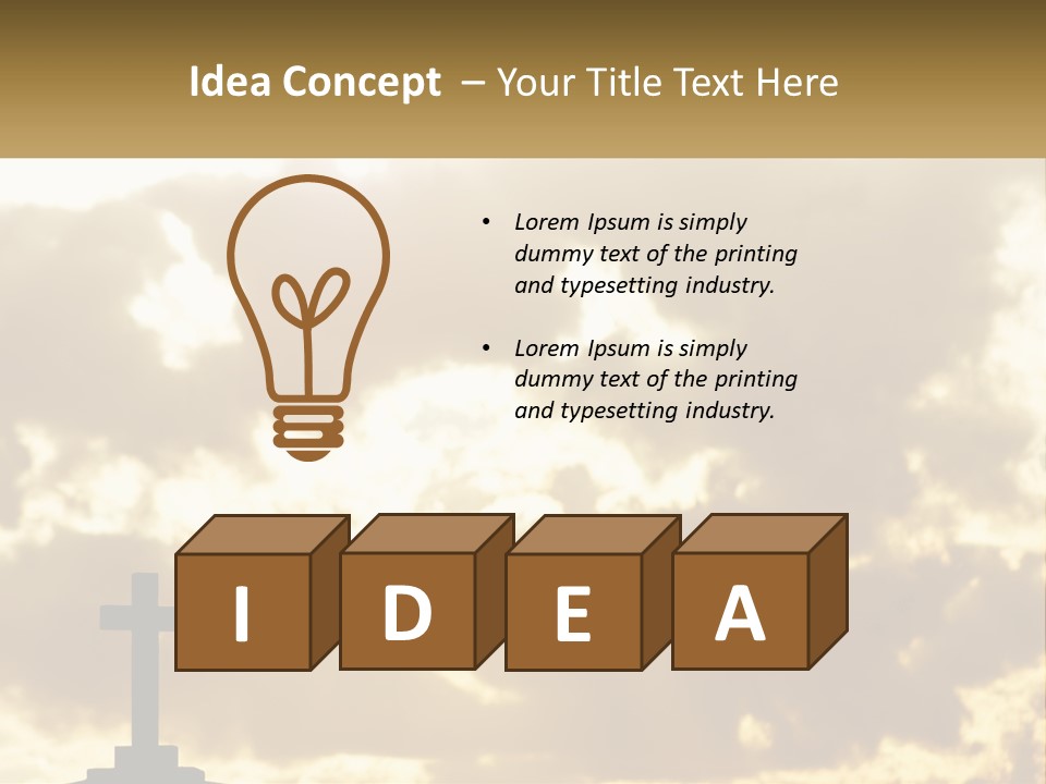 Cold Conditioner Power PowerPoint Template