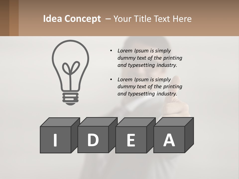 Switch Home White PowerPoint Template