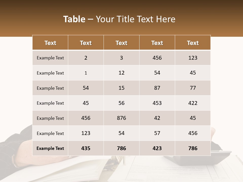 Condition House System PowerPoint Template