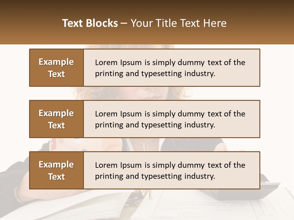 Condition House System PowerPoint Template