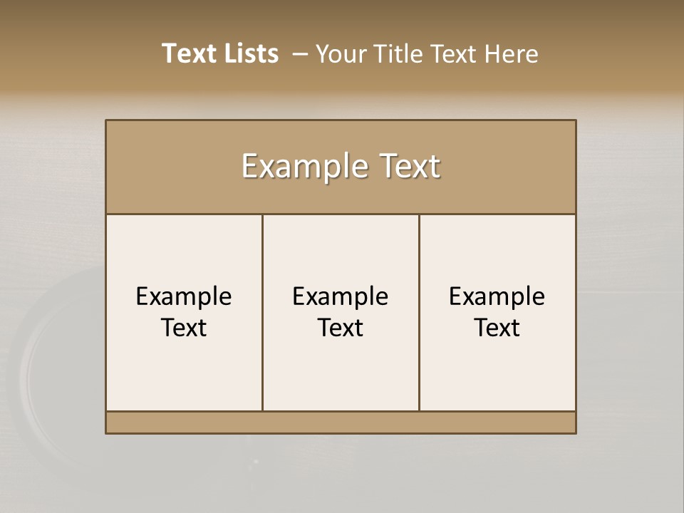 Power Conditioner Condition PowerPoint Template