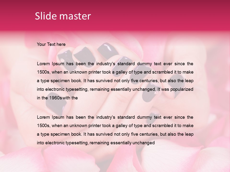 Condition Part System PowerPoint Template