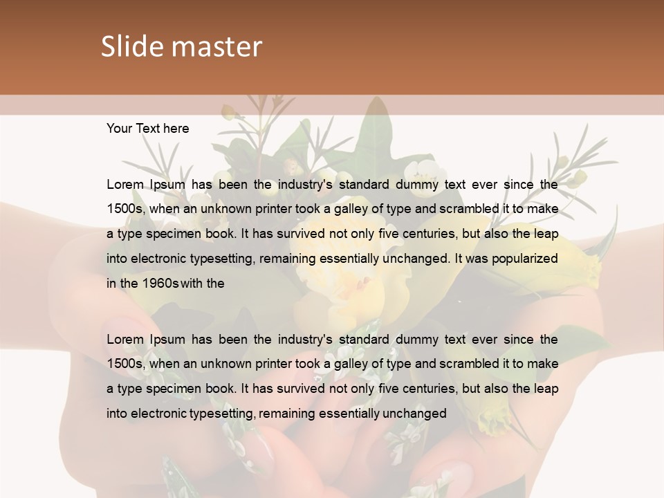 Cool Heat Condition PowerPoint Template