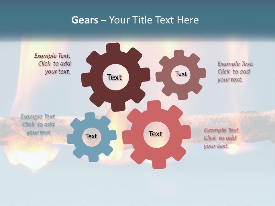 Cooling Remote Electricity PowerPoint Template