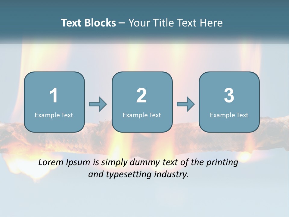 Cooling Remote Electricity PowerPoint Template