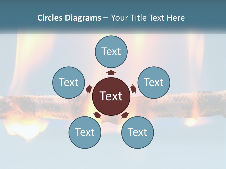 Cooling Remote Electricity PowerPoint Template