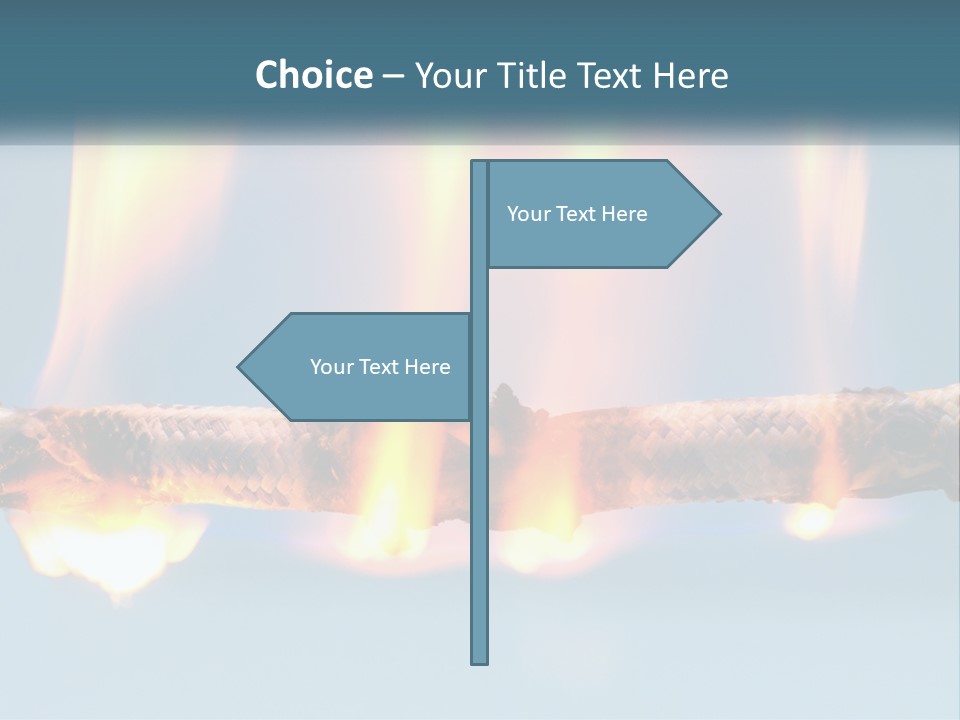 Cooling Remote Electricity PowerPoint Template