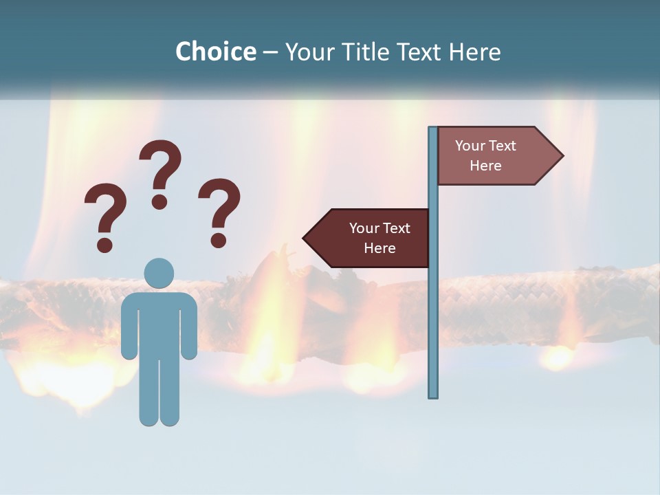 Cooling Remote Electricity PowerPoint Template