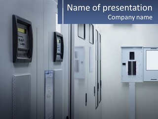 Electric Cold Switch PowerPoint Template