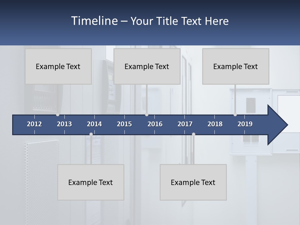 Electric Cold Switch PowerPoint Template