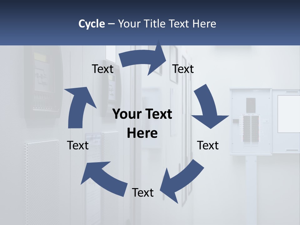 Electric Cold Switch PowerPoint Template