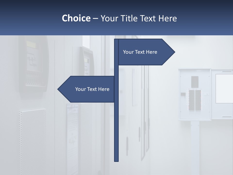 Electric Cold Switch PowerPoint Template