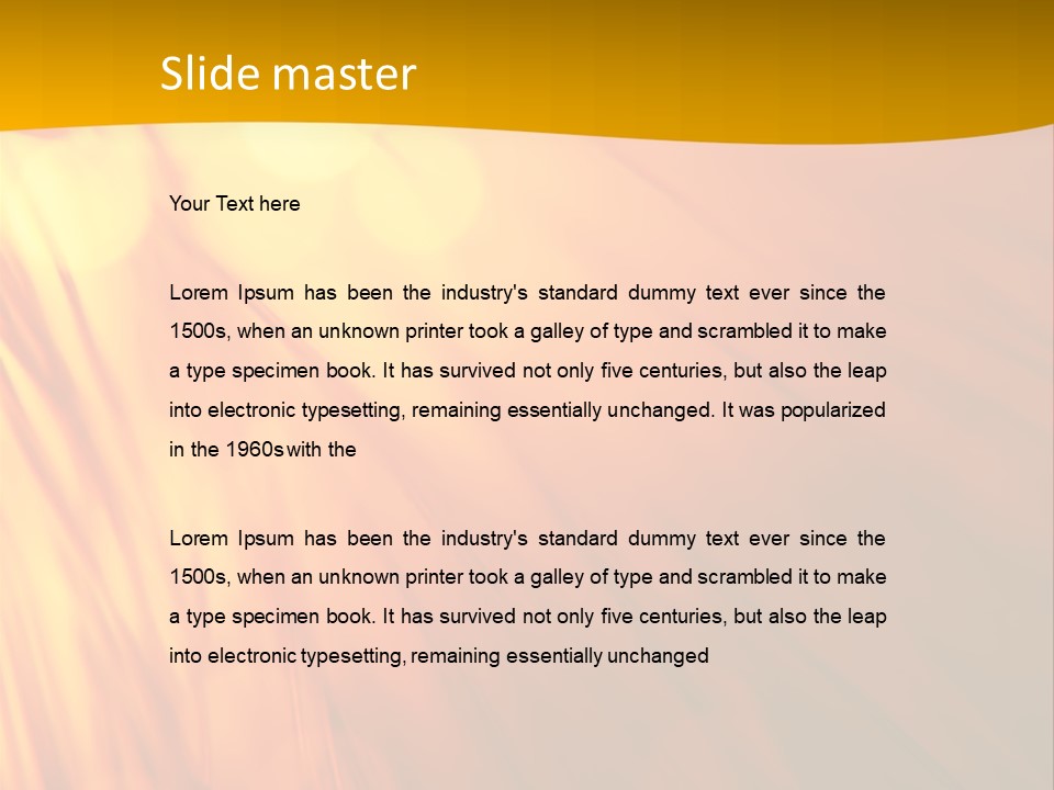 Heat Electricity Condition PowerPoint Template