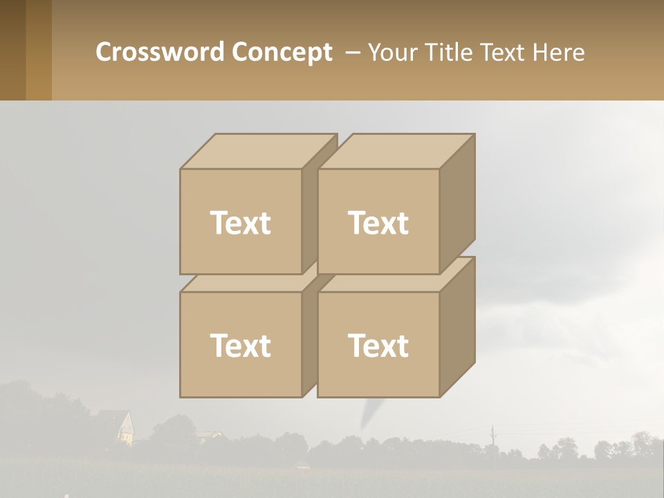 Heat White Part PowerPoint Template