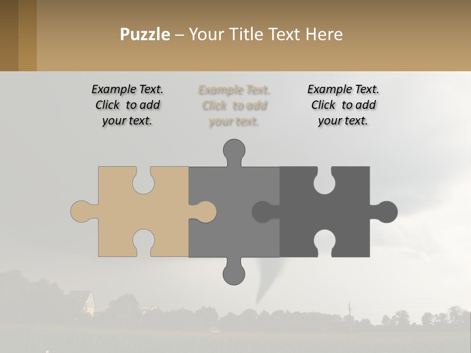 Heat White Part PowerPoint Template