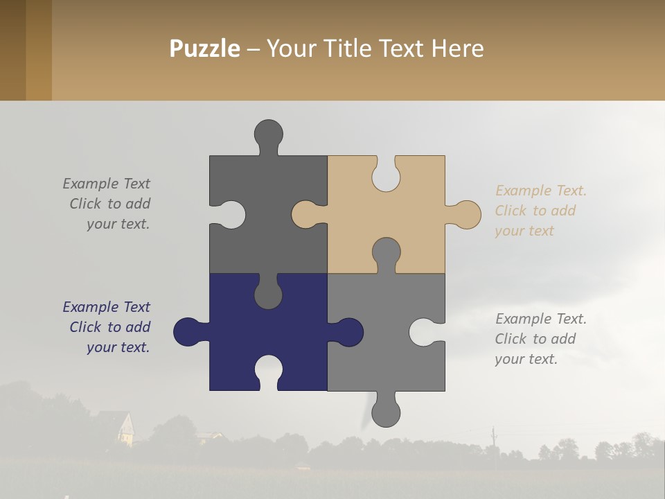 Heat White Part PowerPoint Template