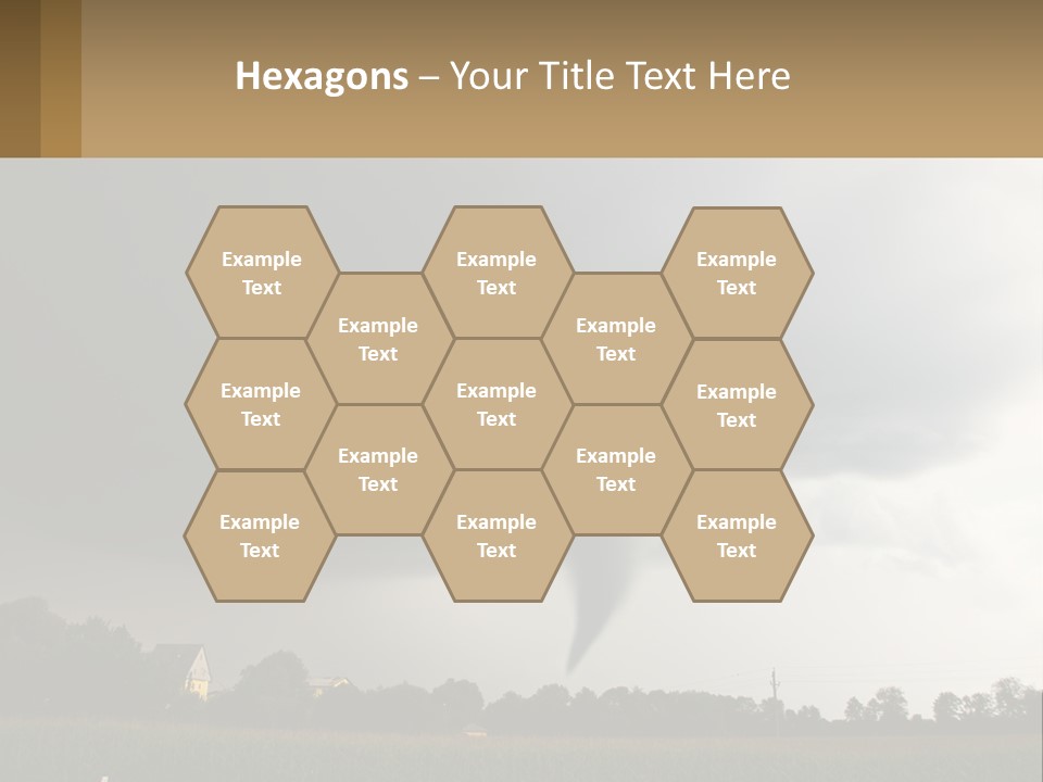 Heat White Part PowerPoint Template