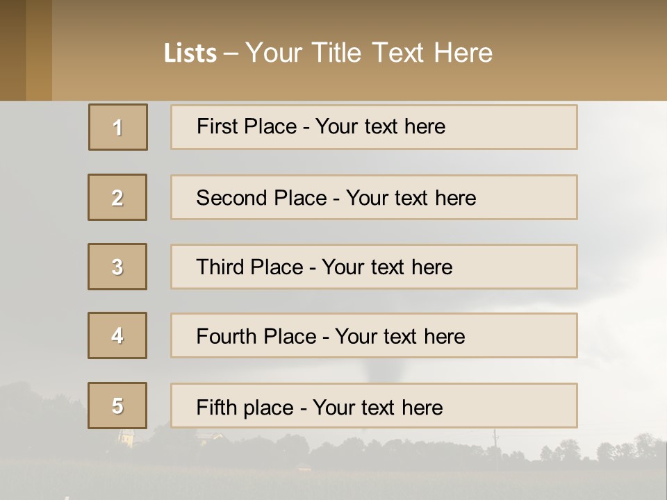 Heat White Part PowerPoint Template