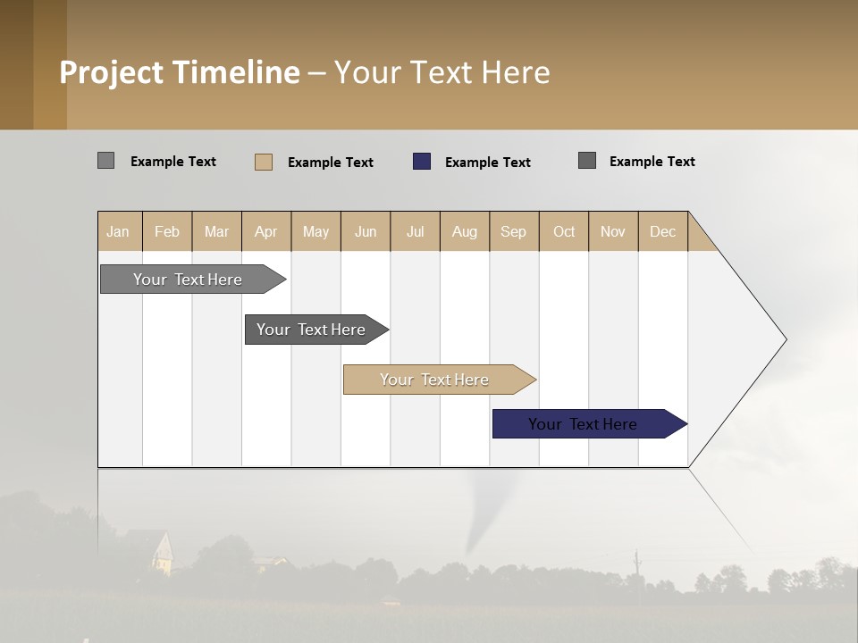 Heat White Part PowerPoint Template