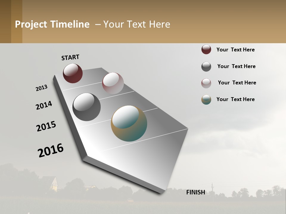 Heat White Part PowerPoint Template