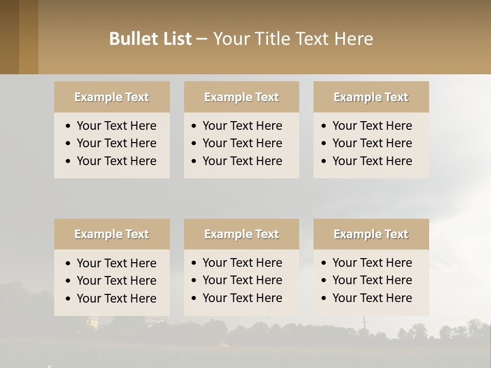 Heat White Part PowerPoint Template