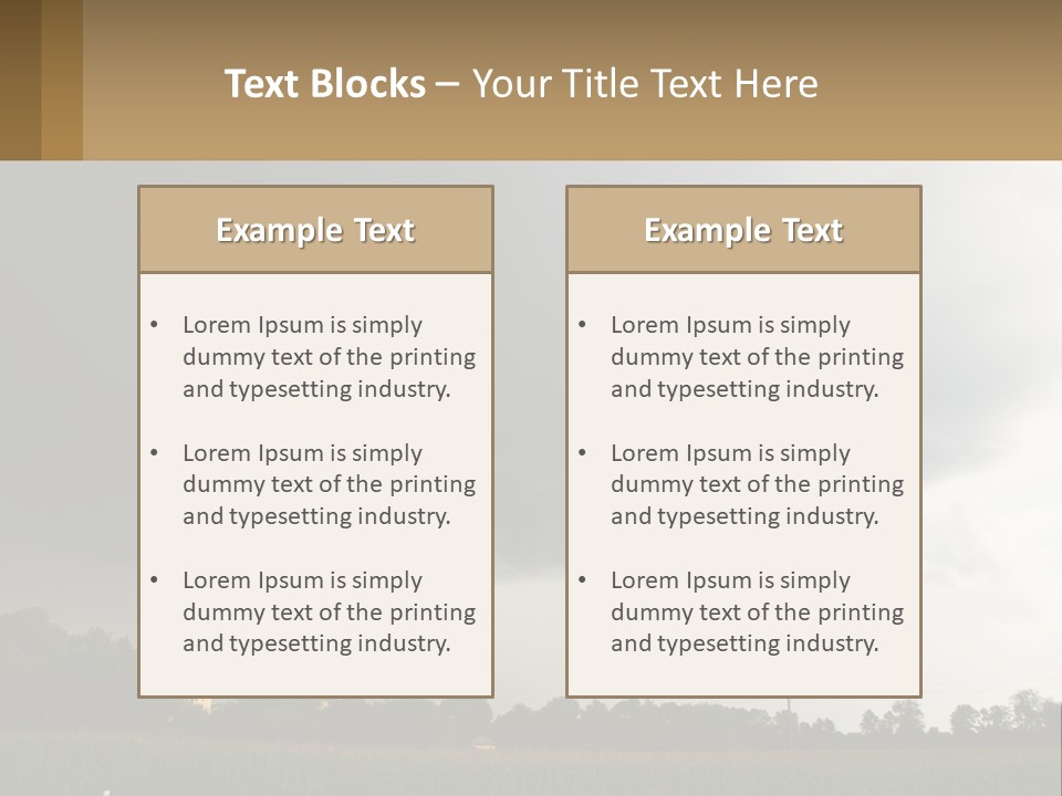 Heat White Part PowerPoint Template
