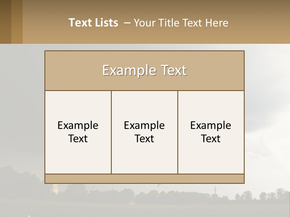 Heat White Part PowerPoint Template