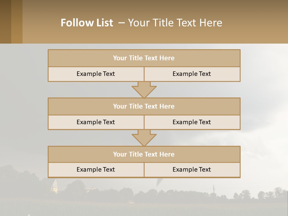 Heat White Part PowerPoint Template