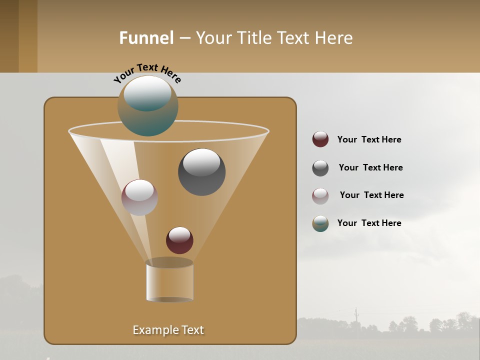 Heat White Part PowerPoint Template