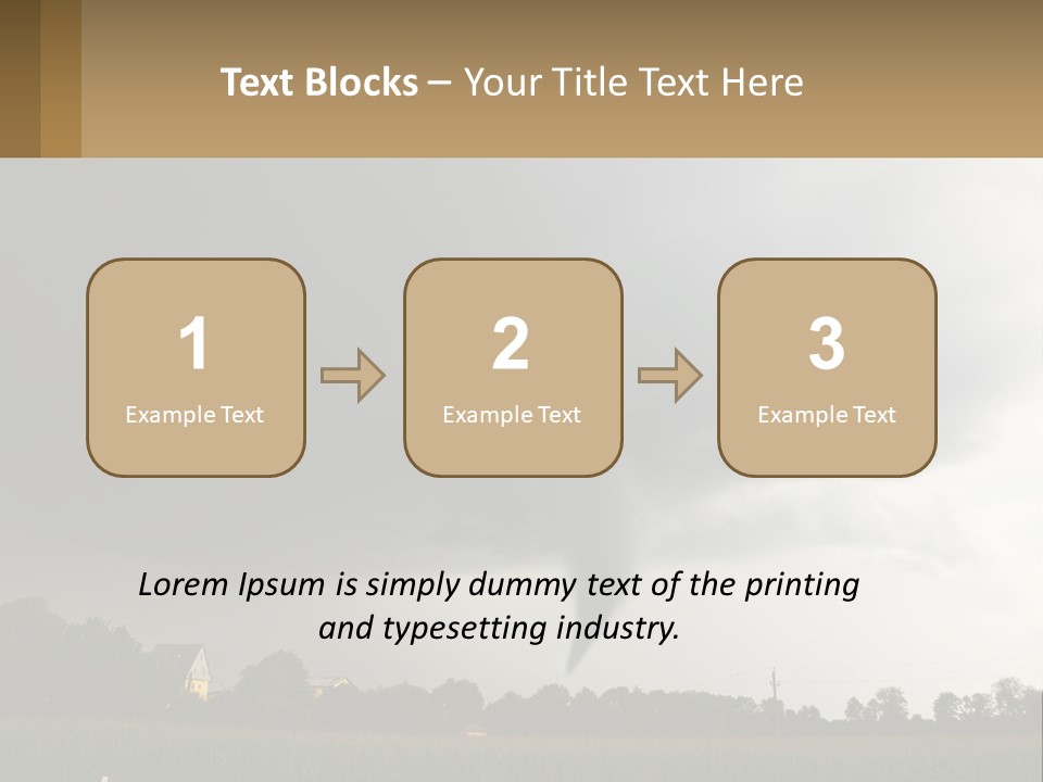 Heat White Part PowerPoint Template