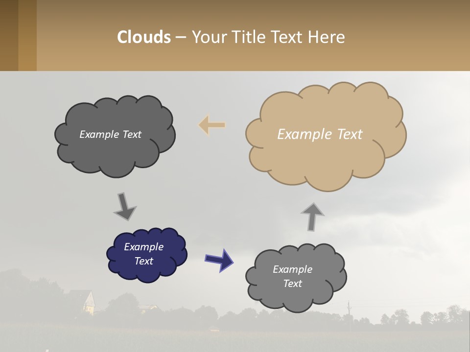Heat White Part PowerPoint Template