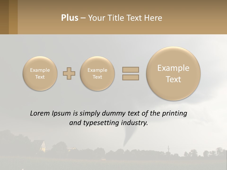 Heat White Part PowerPoint Template