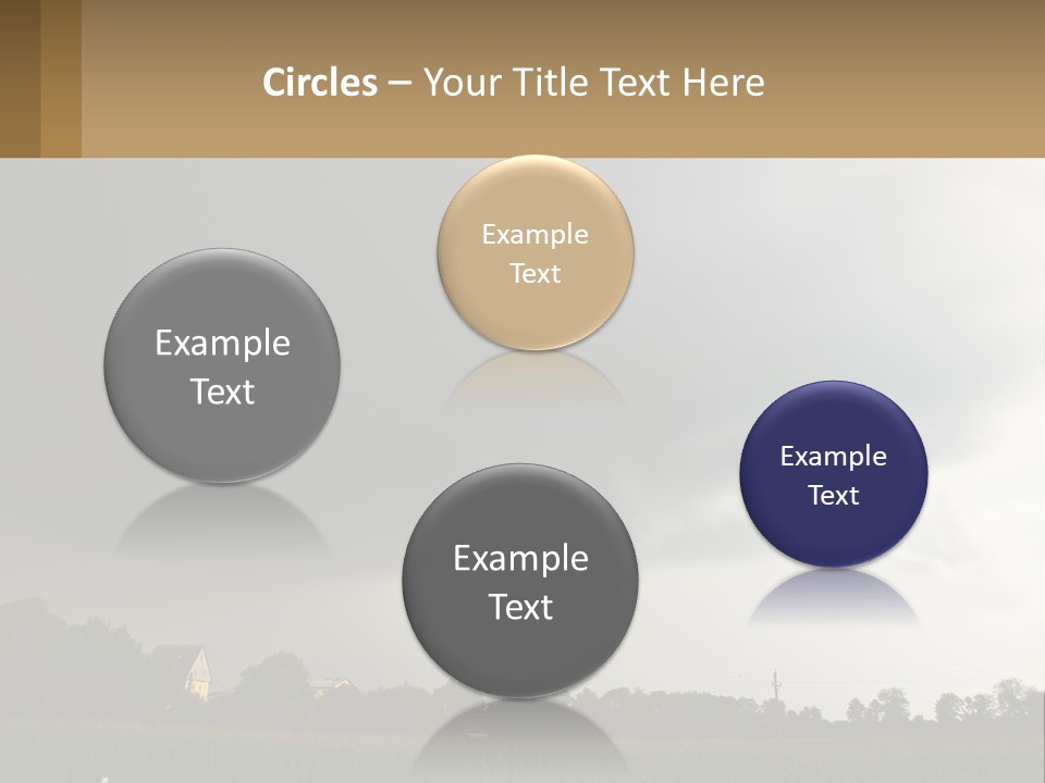 Heat White Part PowerPoint Template