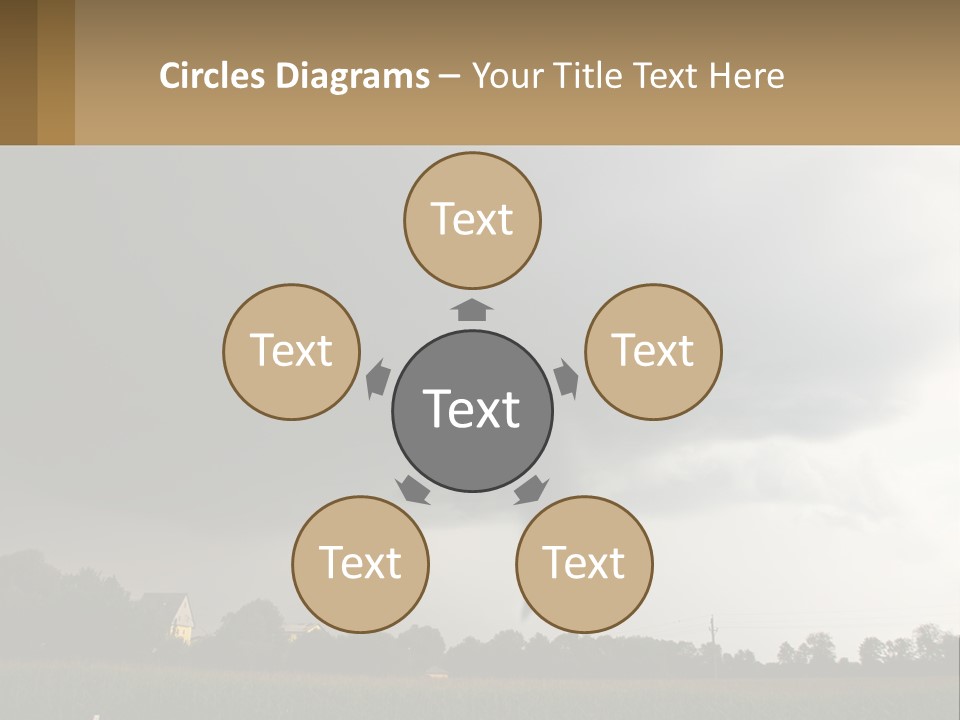 Heat White Part PowerPoint Template