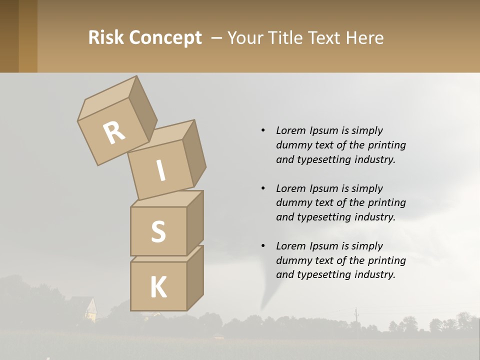 Heat White Part PowerPoint Template