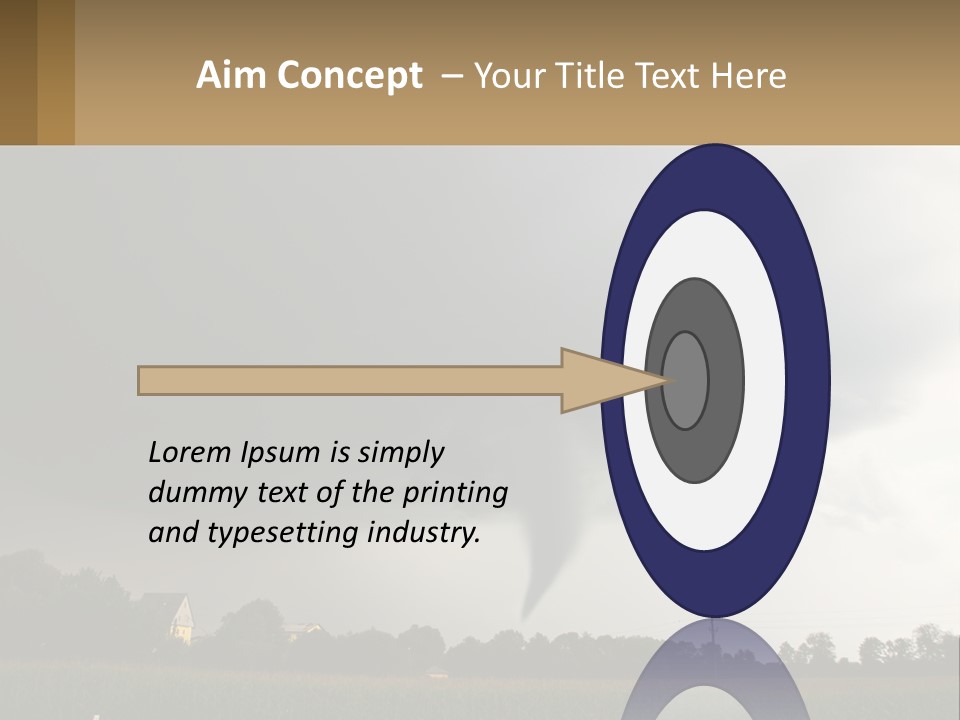 Heat White Part PowerPoint Template