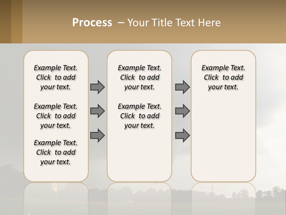 Heat White Part PowerPoint Template
