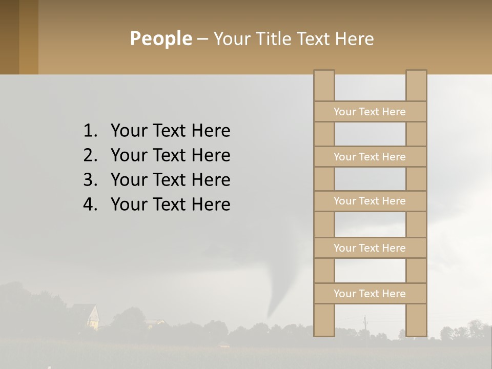 Heat White Part PowerPoint Template