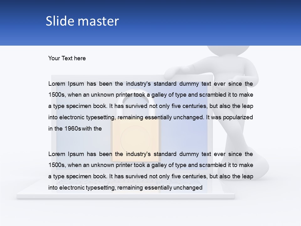 Climate Cool Remote PowerPoint Template