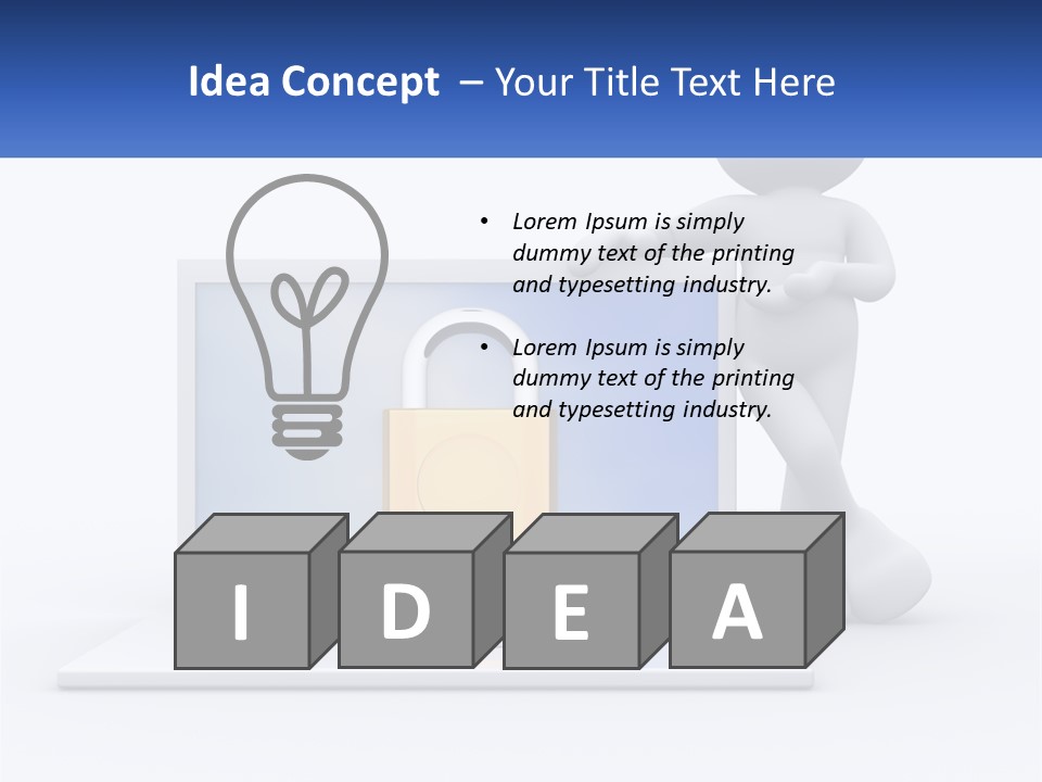 Climate Cool Remote PowerPoint Template