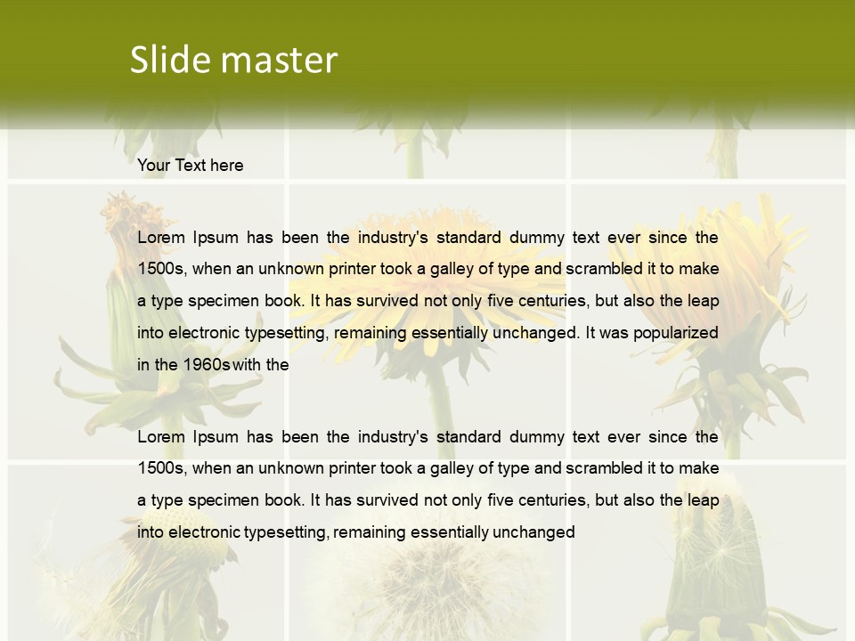 Supply Technology Heat PowerPoint Template