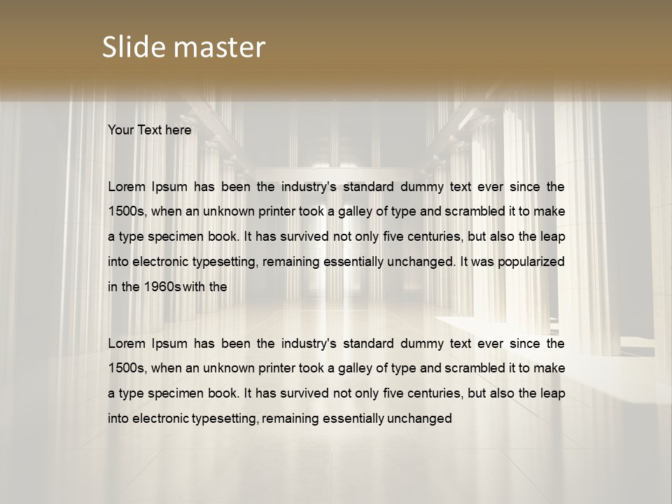 Equipment Technology Remote PowerPoint Template