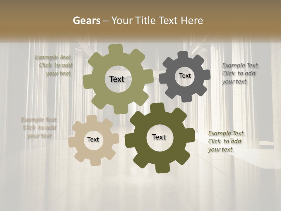 Equipment Technology Remote PowerPoint Template