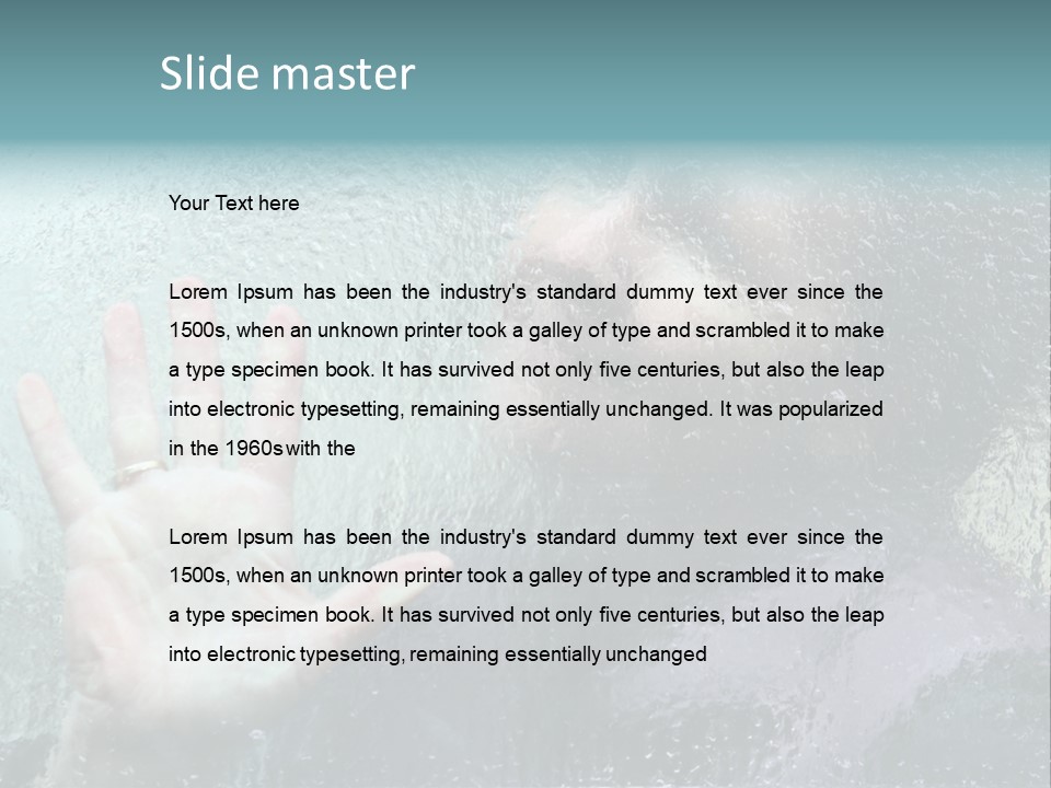 Conditioner Cold Switch PowerPoint Template