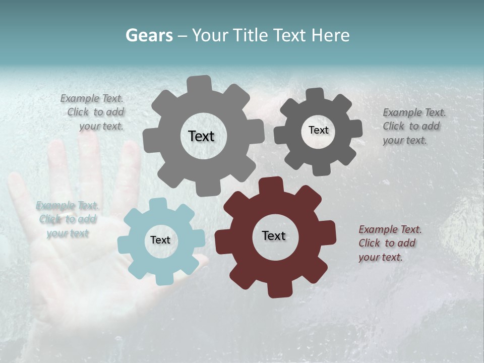 Conditioner Cold Switch PowerPoint Template