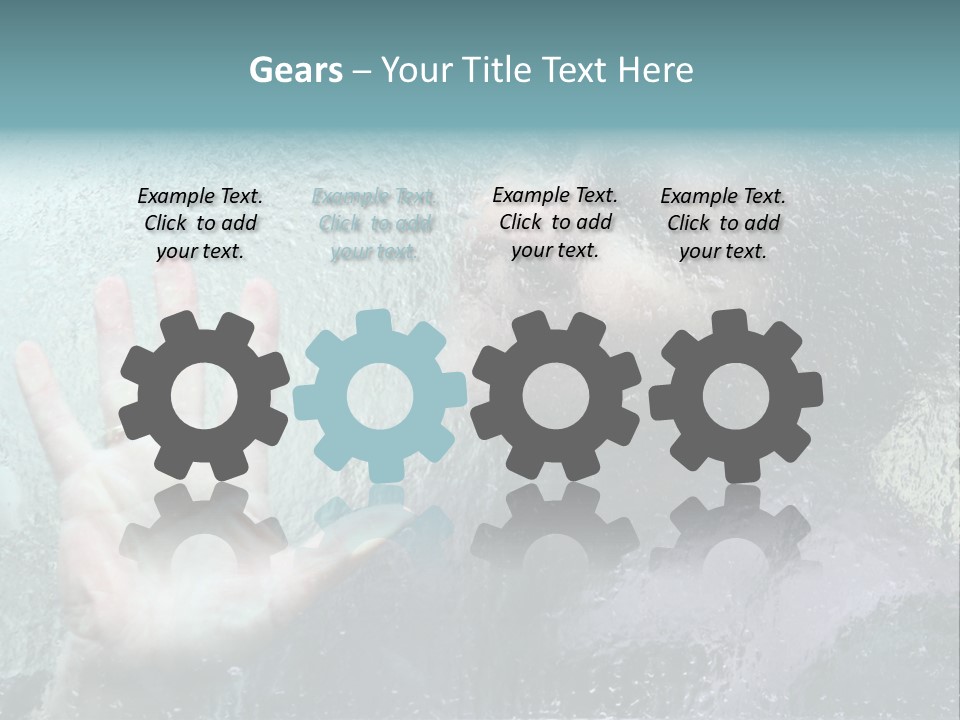 Conditioner Cold Switch PowerPoint Template