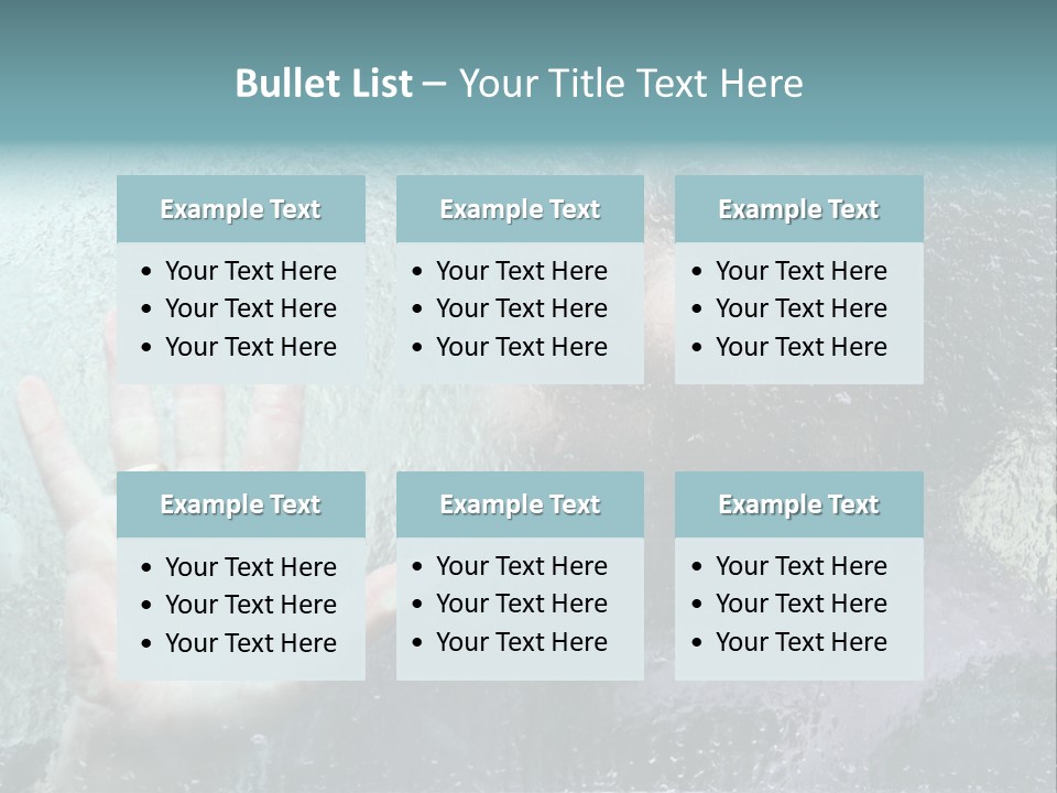 Conditioner Cold Switch PowerPoint Template