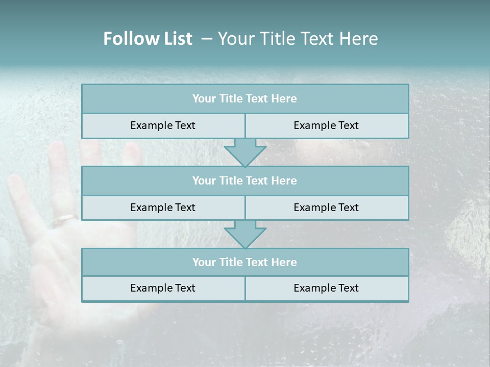 Conditioner Cold Switch PowerPoint Template