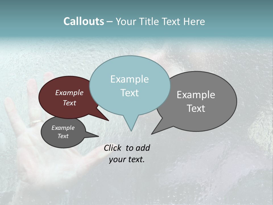Conditioner Cold Switch PowerPoint Template
