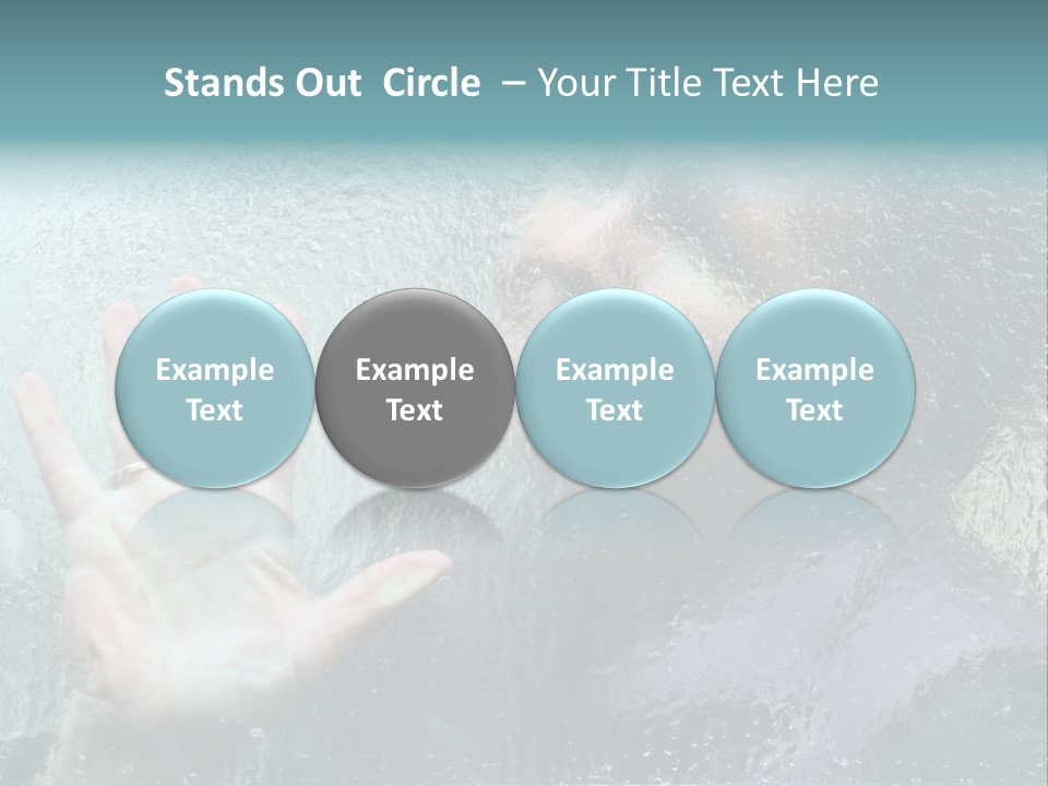 Conditioner Cold Switch PowerPoint Template